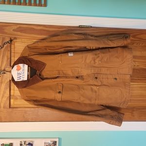 Cathartt Loose Fit Firm Duck Blanket-lined Chore Coat